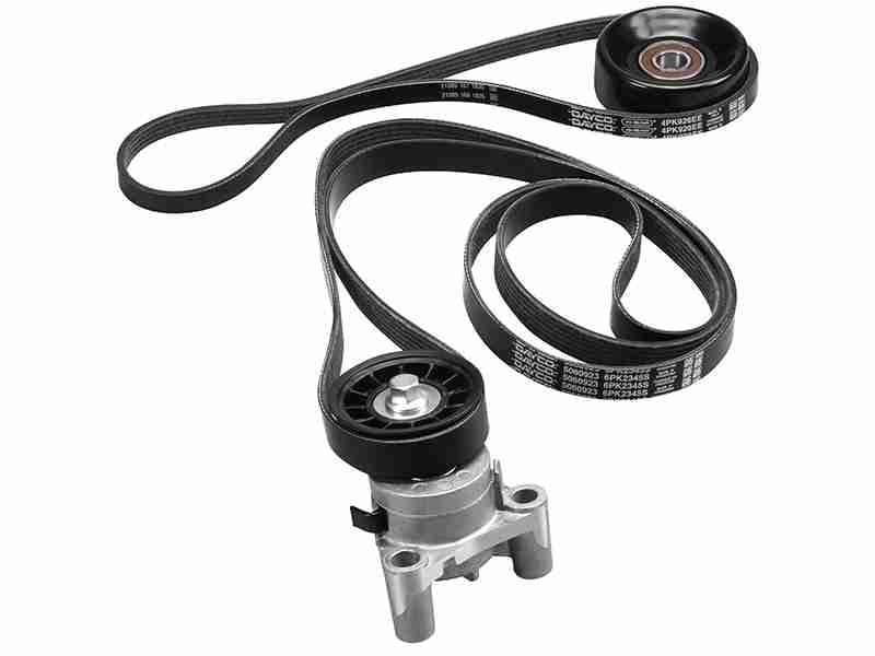 Serpentine belt outlet kit