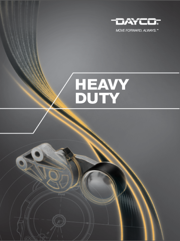 Heavy Duty Products Brochure Heavy Duty Components Belts Water Pumps